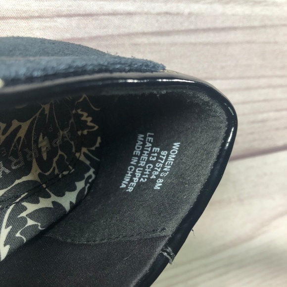 Sperry Topsider Suede Black Tassels Size 8 - Picture 8 of 8